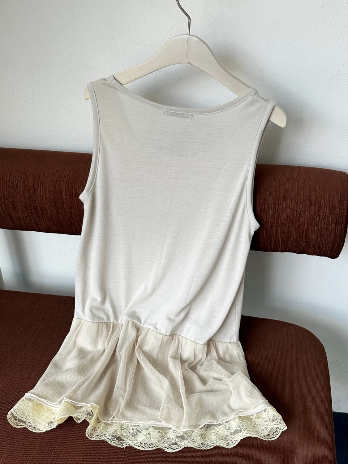 Fake layered design long sleeveles top 상품이미지4