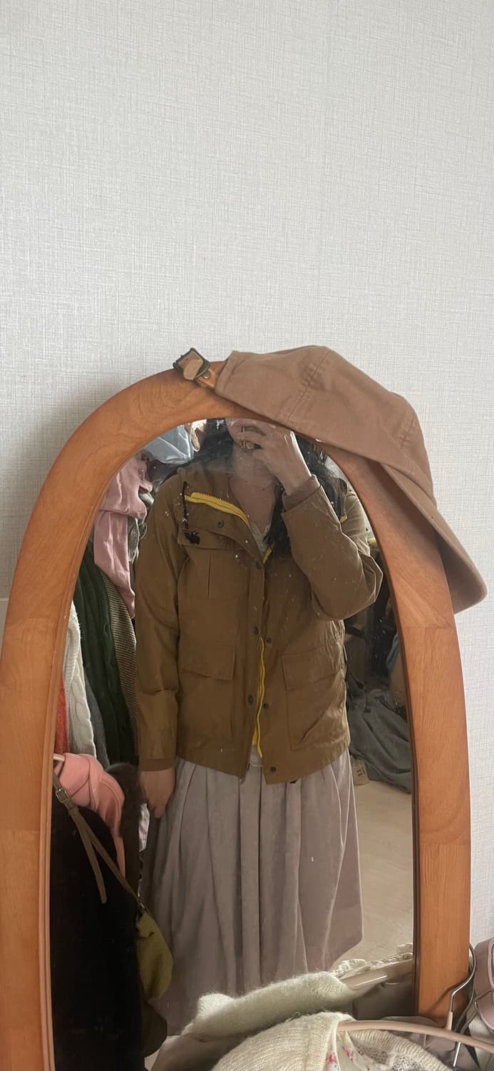 모리걸 빈티지 티티카카 titicaca 야상 자켓 🐪💛🧡 상품이미지3