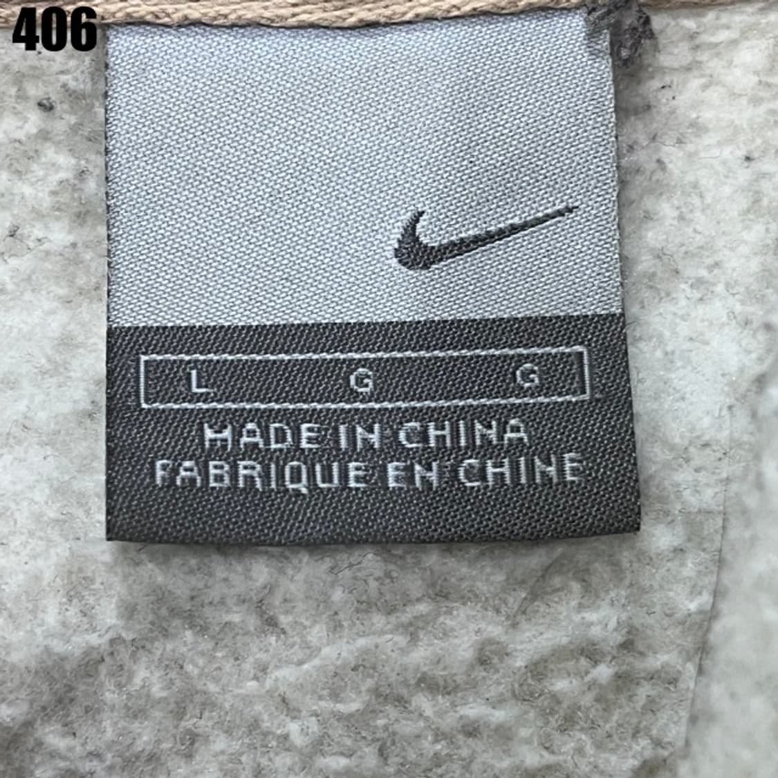 나이키 기모 그레이 후드티 상품이미지2