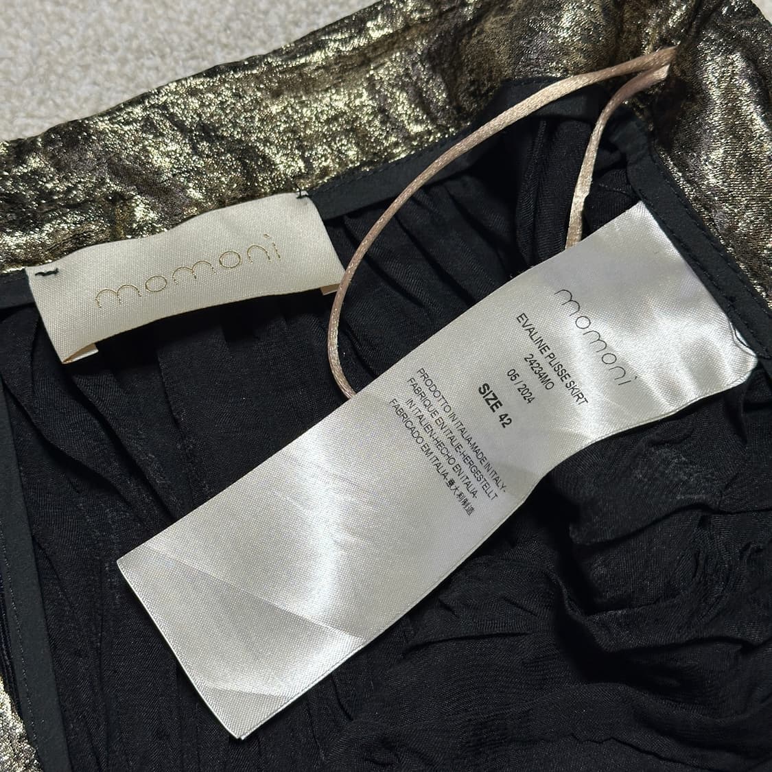 momoni 에발린 플리츠 스커트 상품이미지7