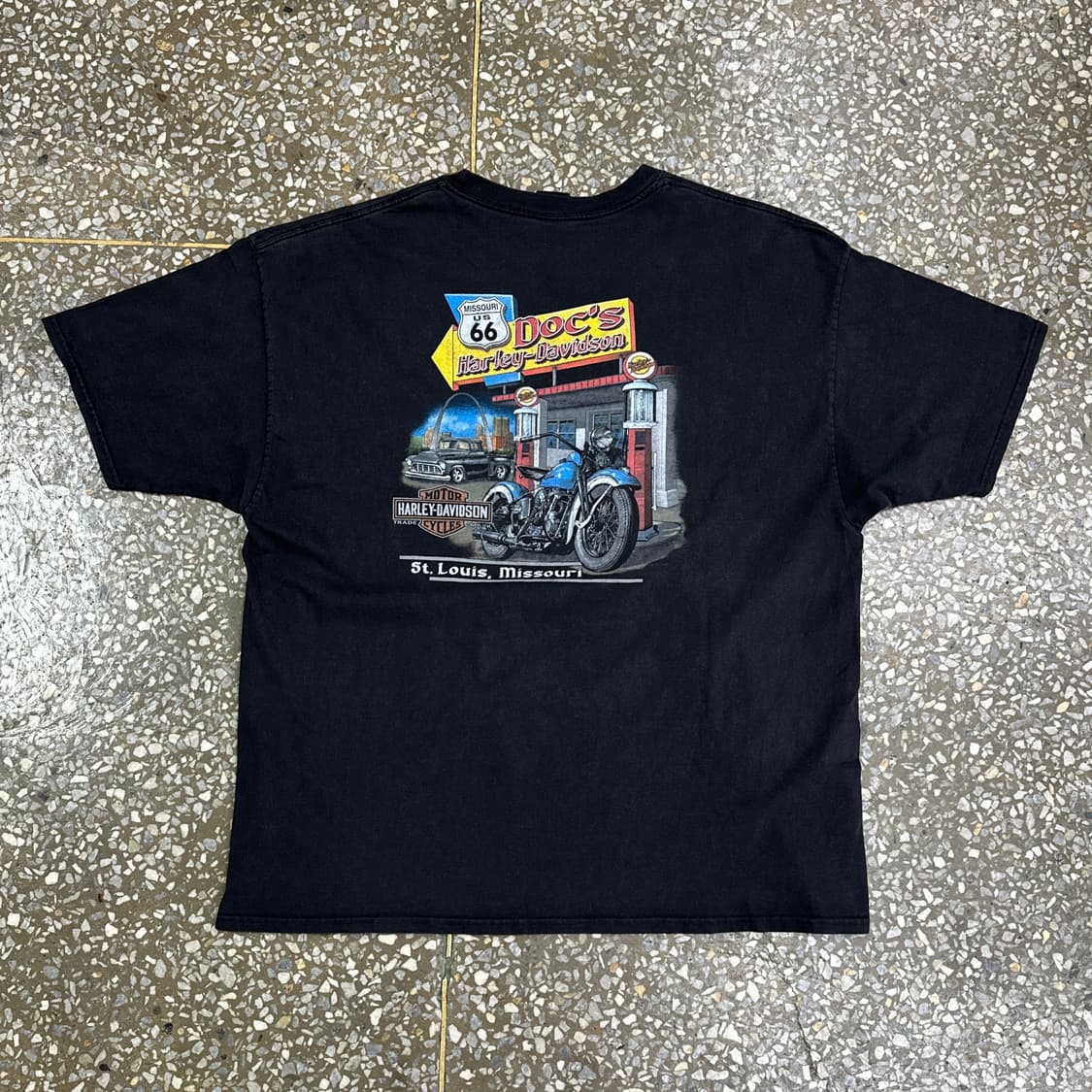 할리데이비슨 쉴드 로고 티셔츠 3XL 상품이미지1