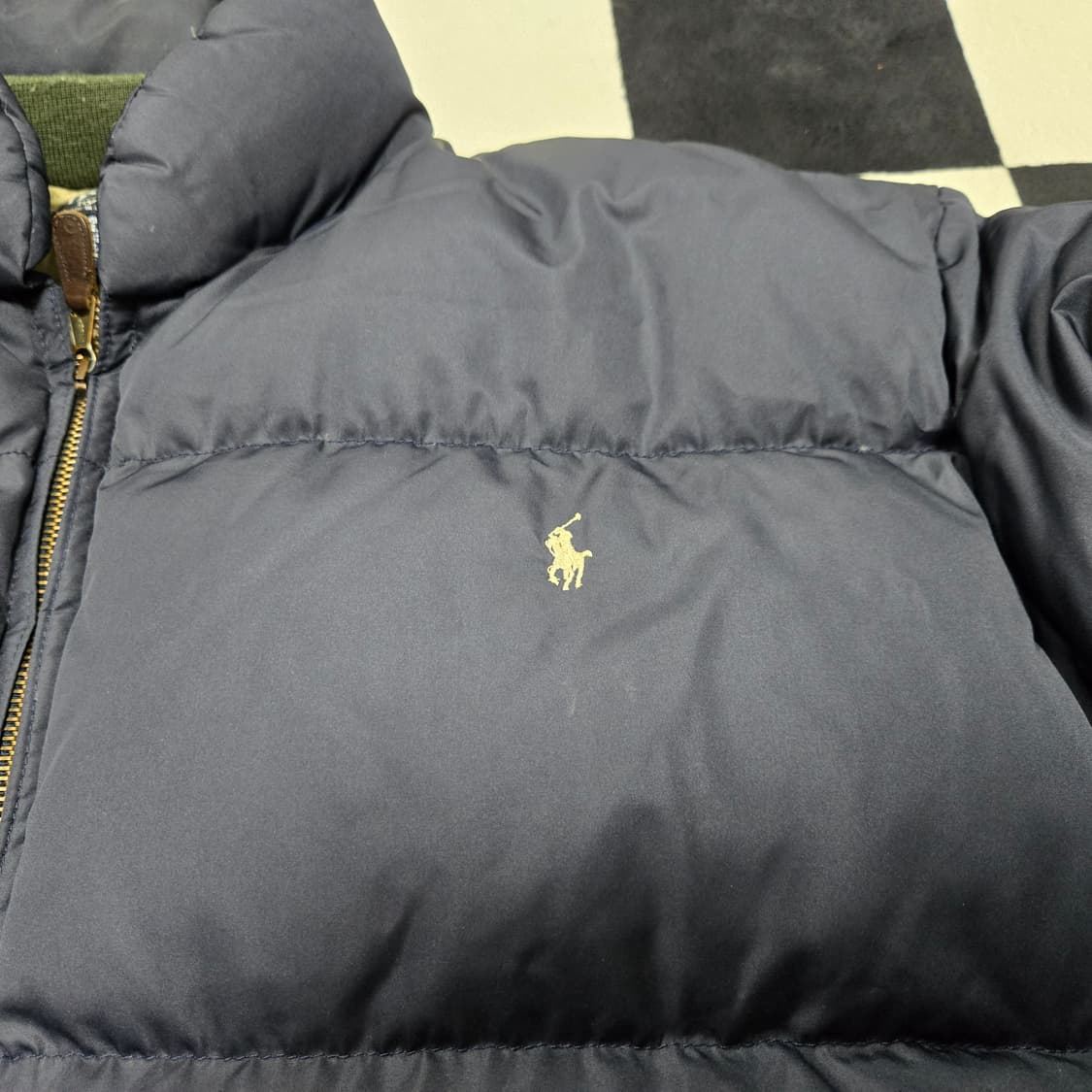 L 폴로랄프로렌 OG 푸퍼 다운 자켓 네이비 made in usa 상품이미지2