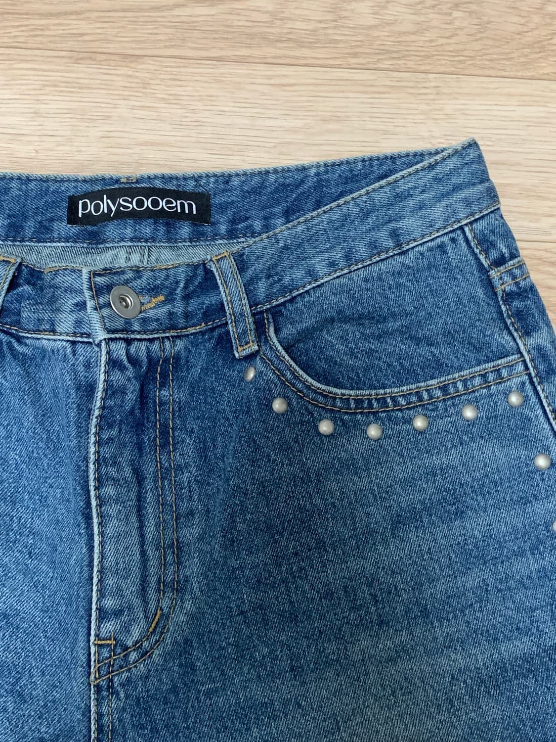 폴리수엠 스터드 버뮤다팬츠 상품이미지4