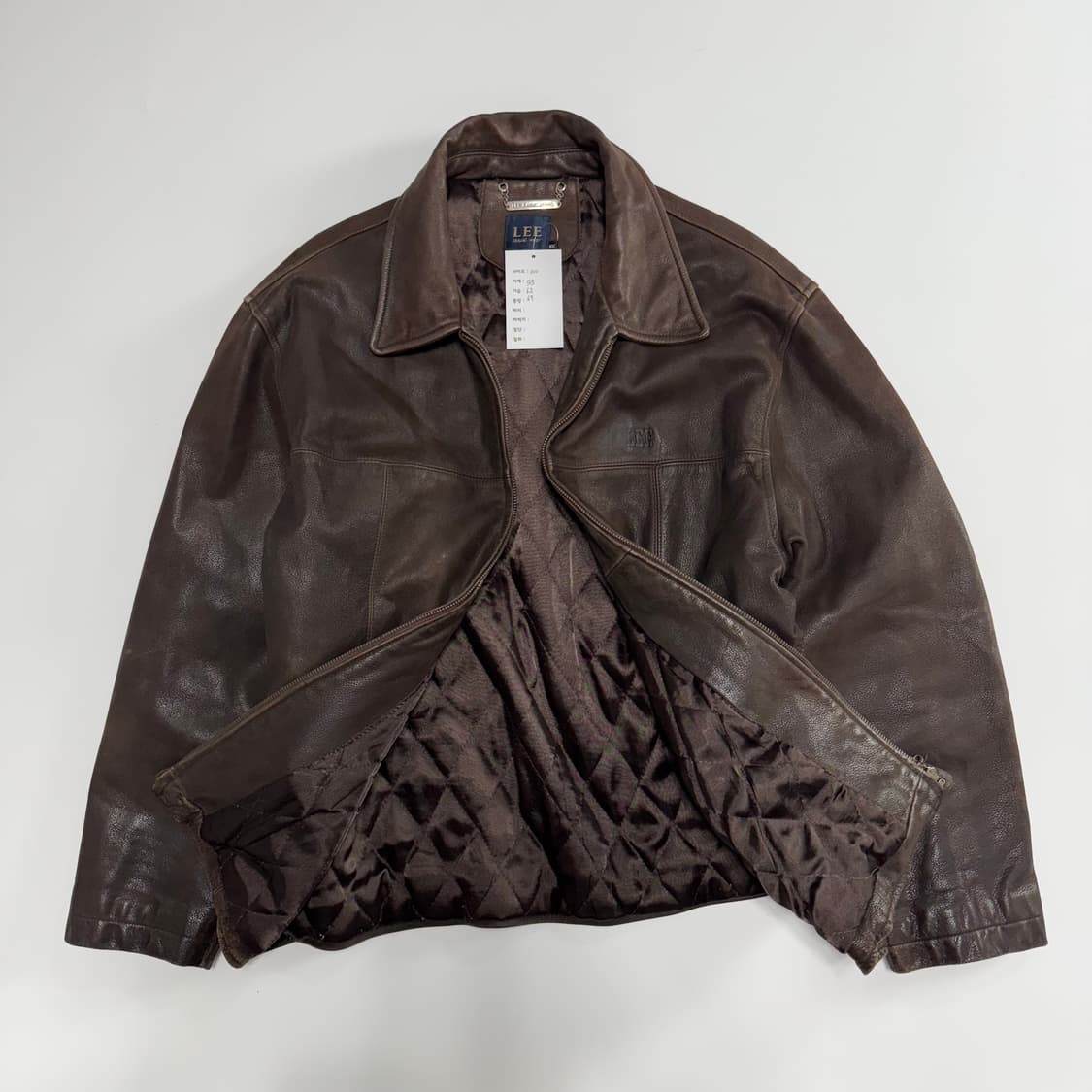 1990s LEE 카우하이드 레더자켓  상품이미지2