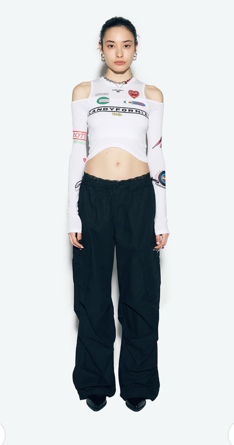 에즈이프캘리 카고팬츠 블랙 상품이미지1