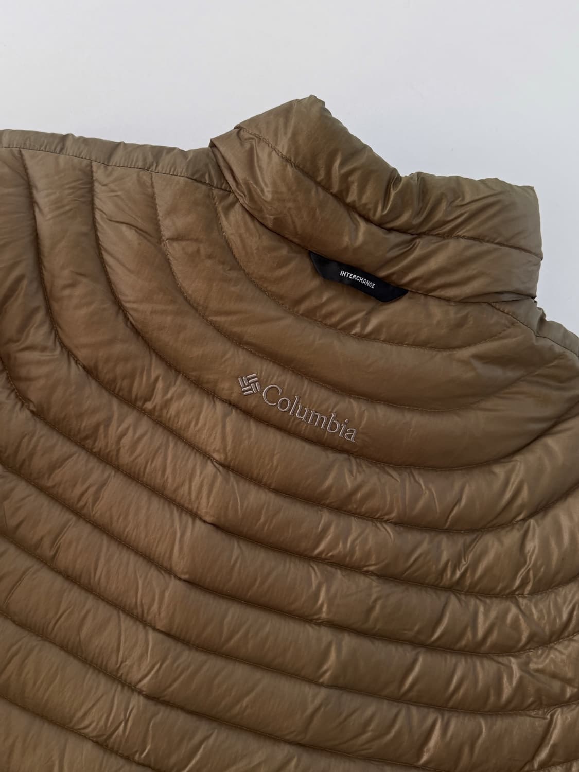 컬럼비아 루즈핏 옴니히트 경량 구스다운 패딩 자켓 상품이미지8