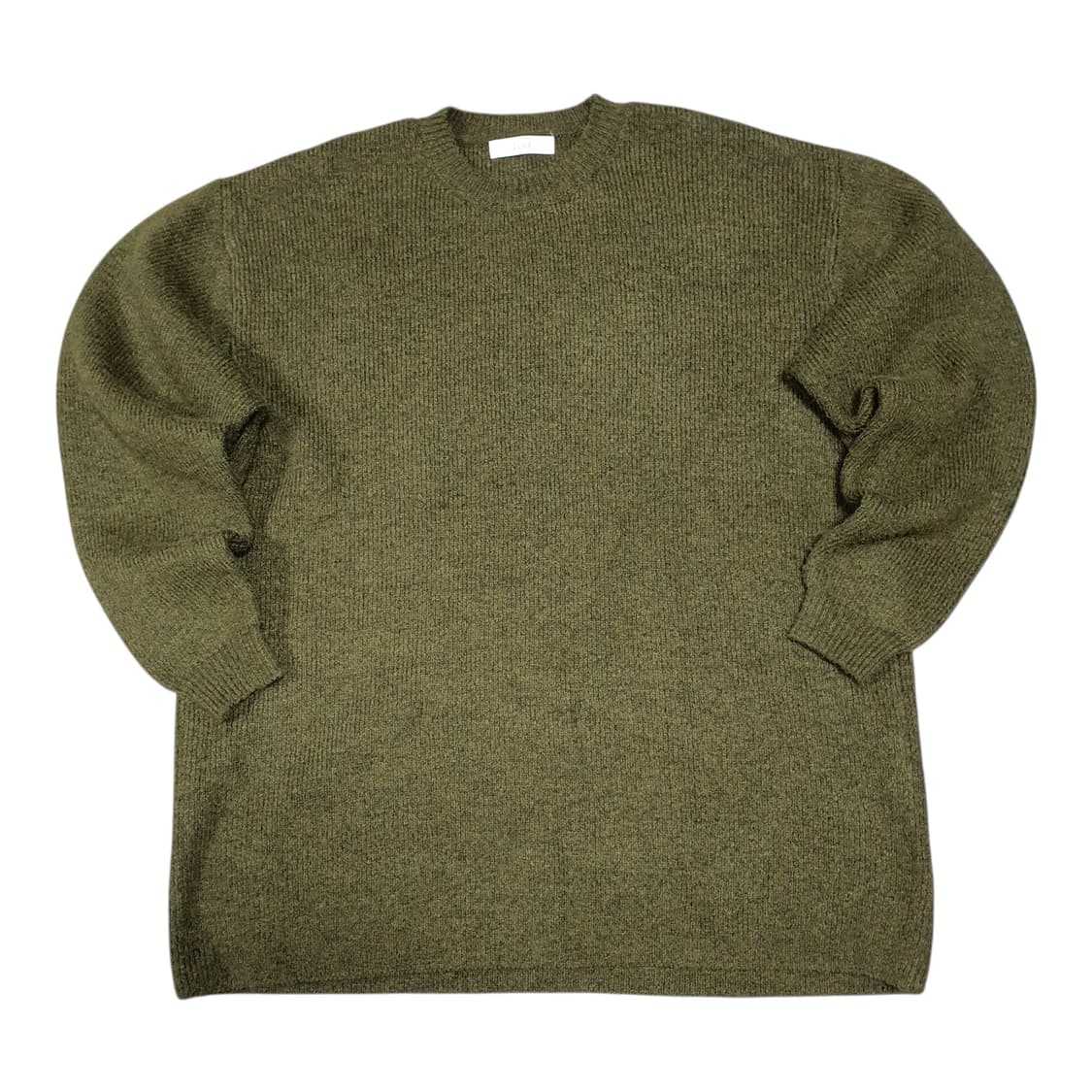 ✨ (바배) 카키 니트 맨투맨  상품이미지1