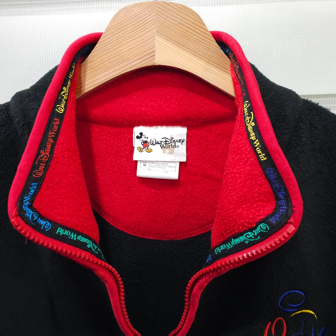90s Walt Disney World 후리스 아노락- M 상품이미지9