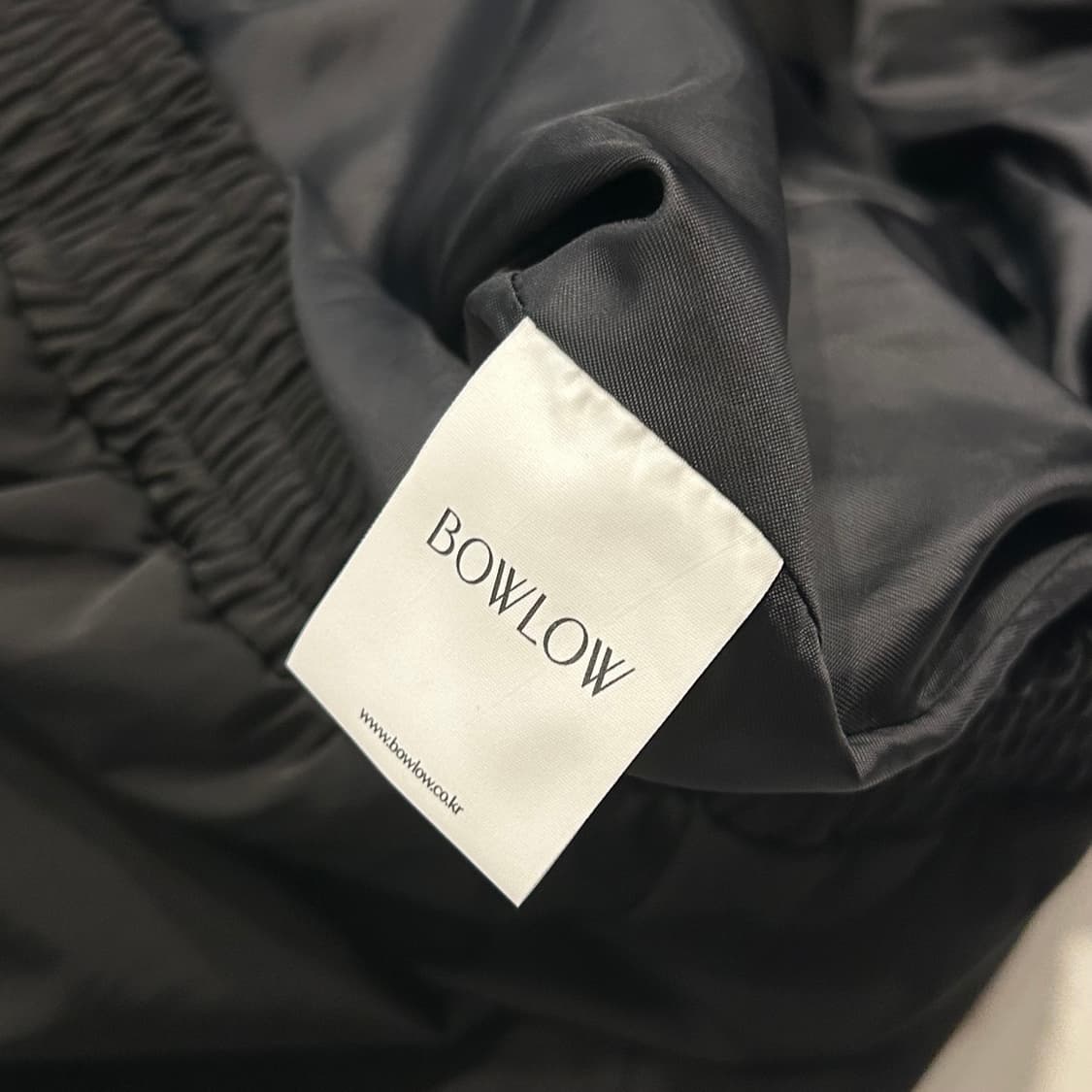 [M] BOWLOW 블랙 Harrington 자켓 B147 상품이미지8