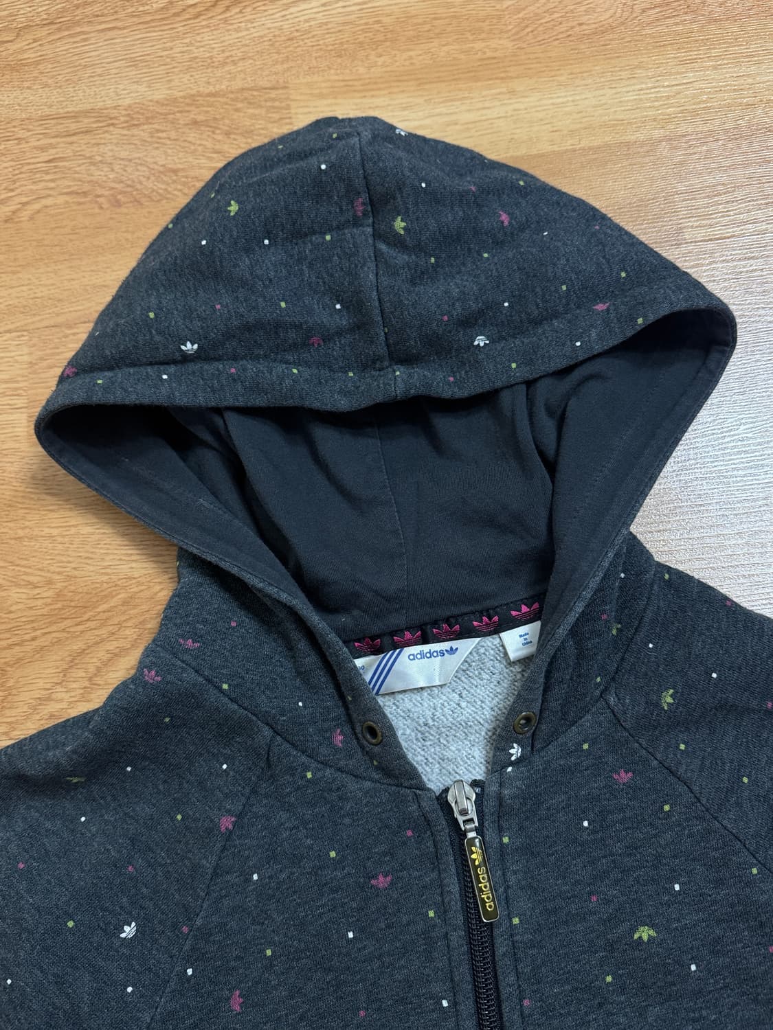 아디다스 빈티지 후드집업 상품이미지4