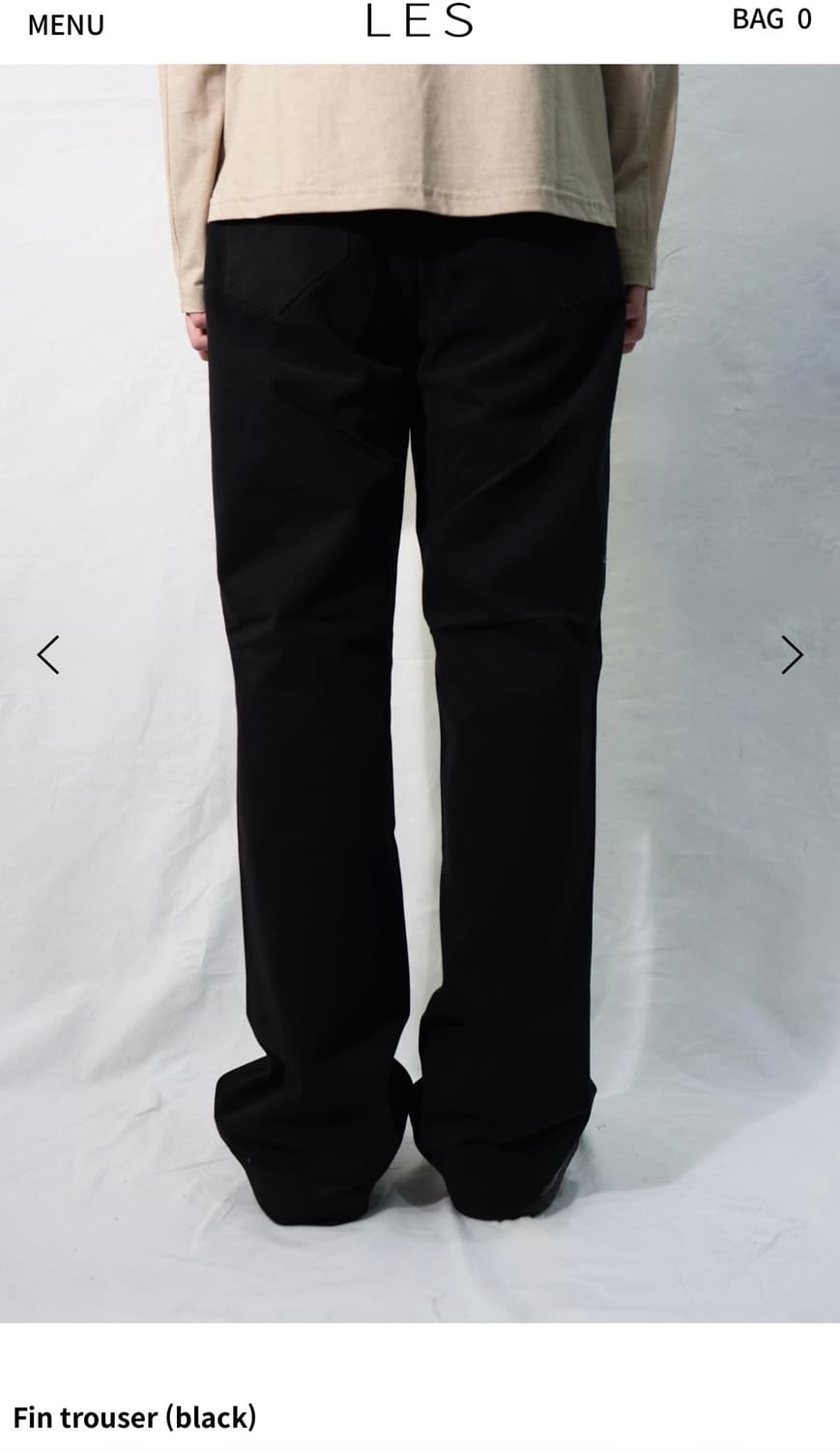 Les Fin Trouser 1size 상품이미지2