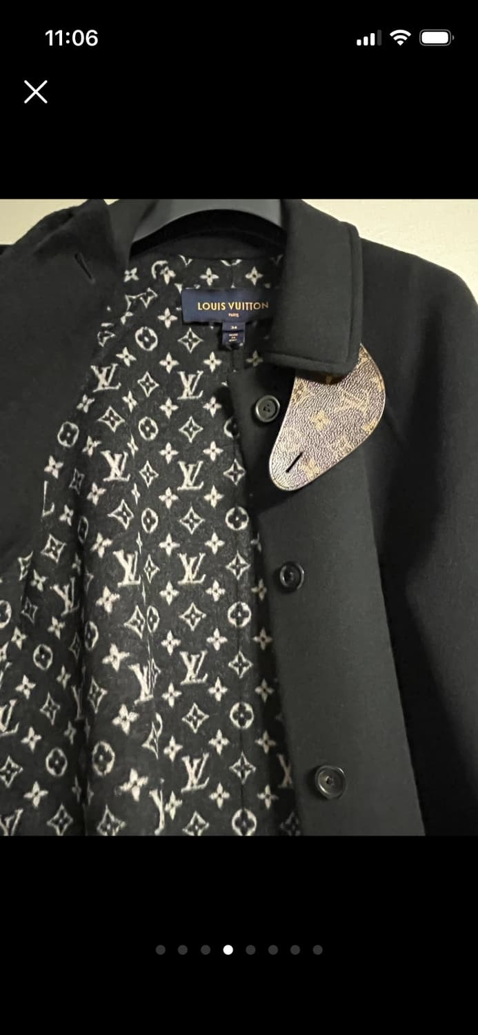 여자 루이비통 모노그램 코트 상품이미지4