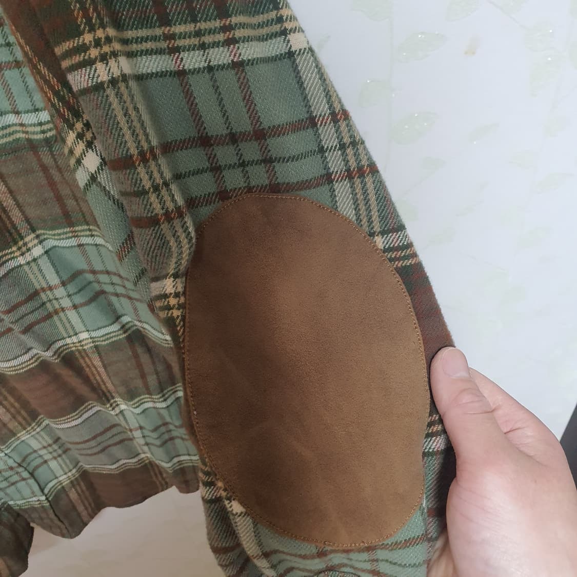 폴로 플라넬 타탄체크 셔츠 판매합니다. 상품이미지2