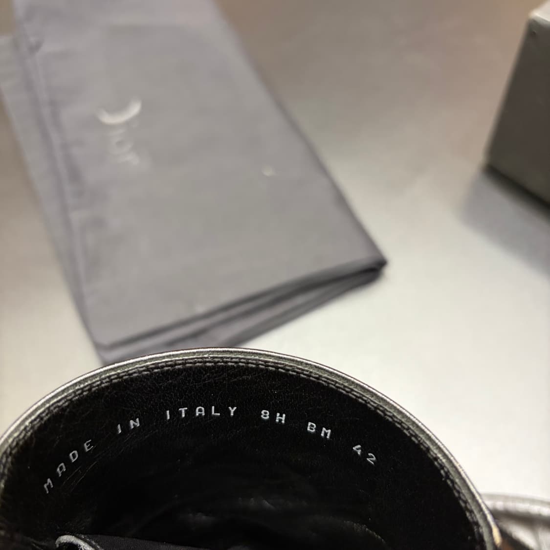 [42]디올옴므 08AW 페이던트 스트랩 부츠 상품이미지6