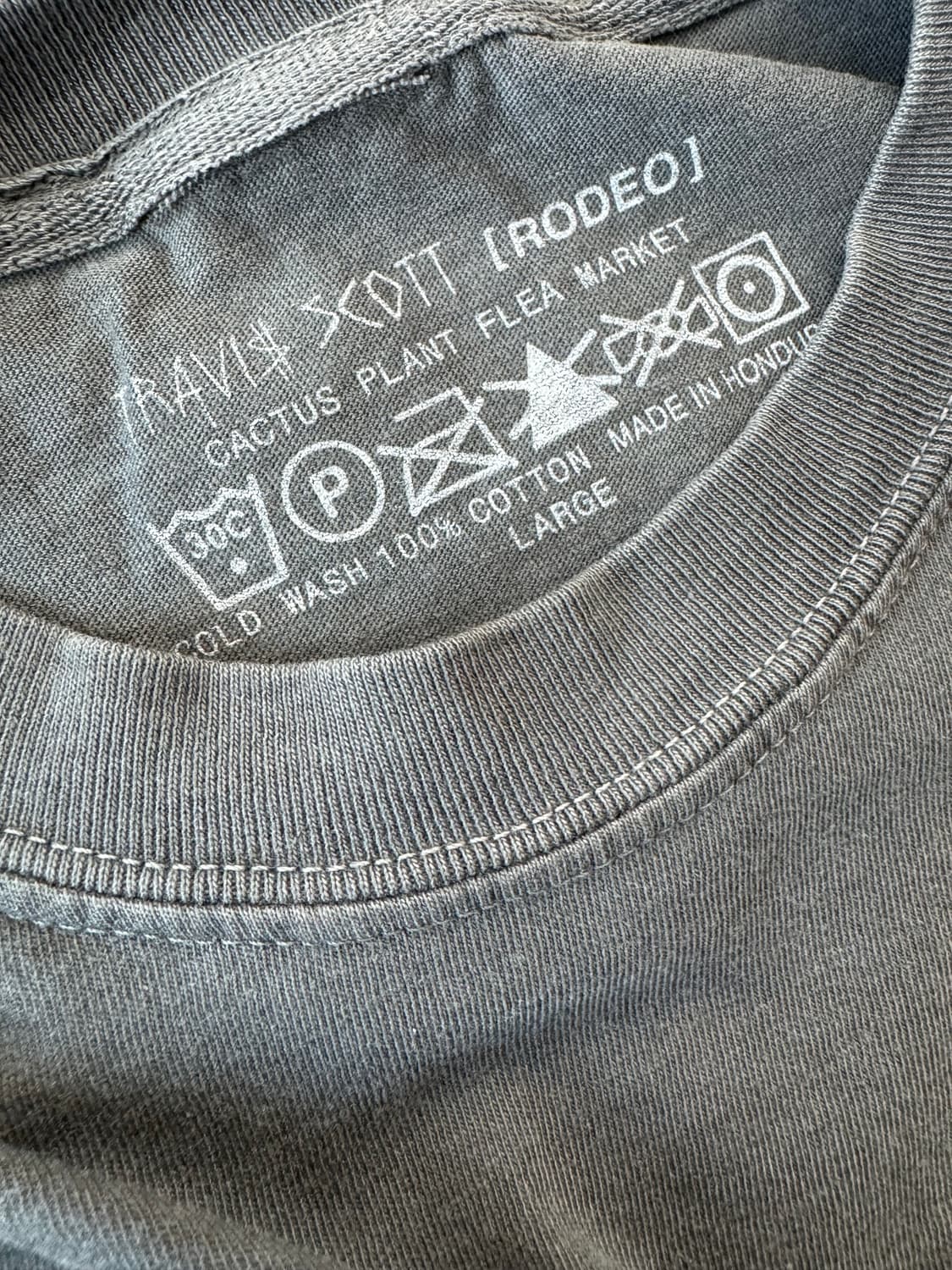 트레비스 스캇 로데오 10주년 CPFM 트랙 8 티셔츠 L 상품이미지5