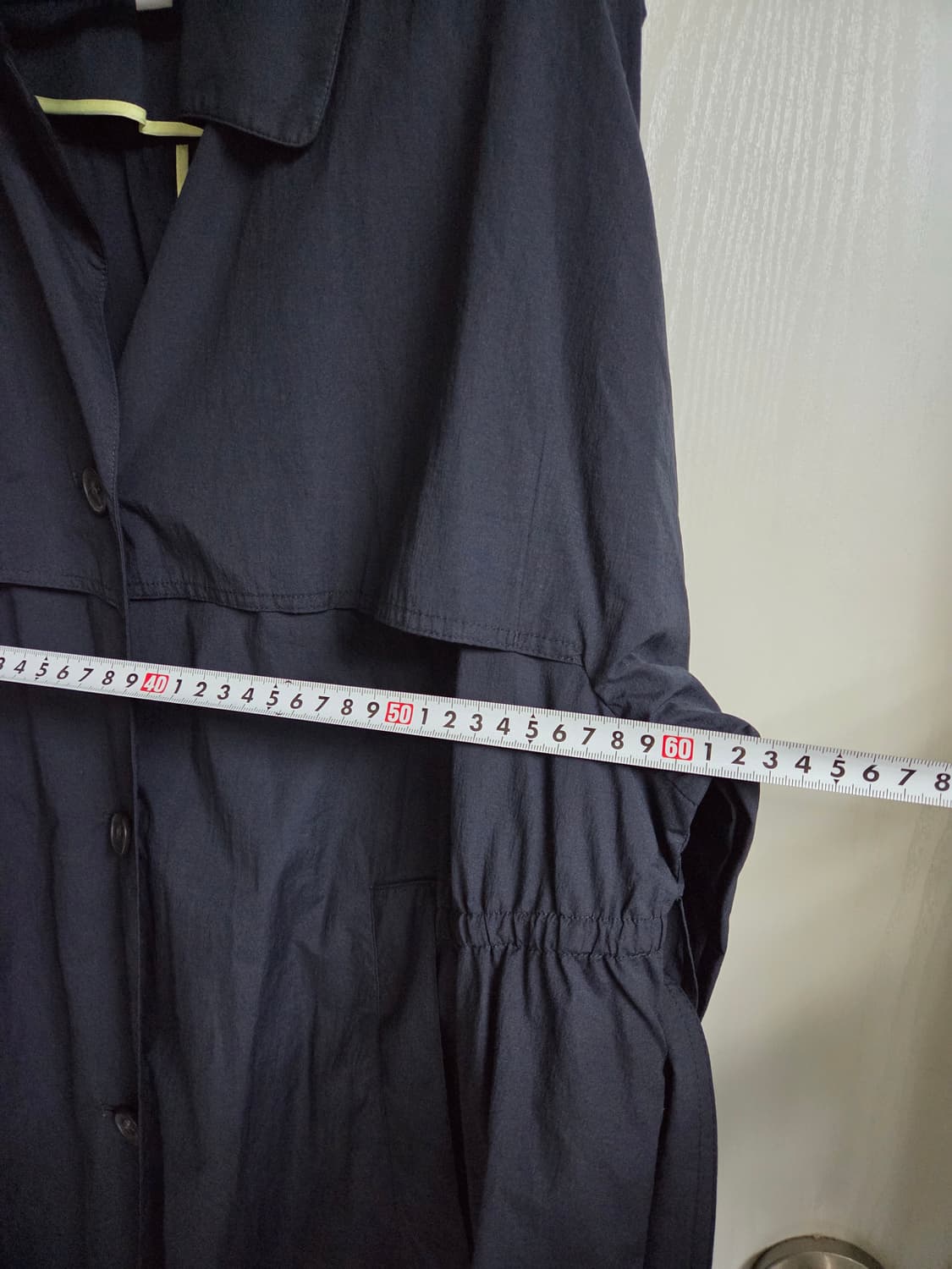 SJ와니  네이비 트렌치 코트  66~77 상품이미지7