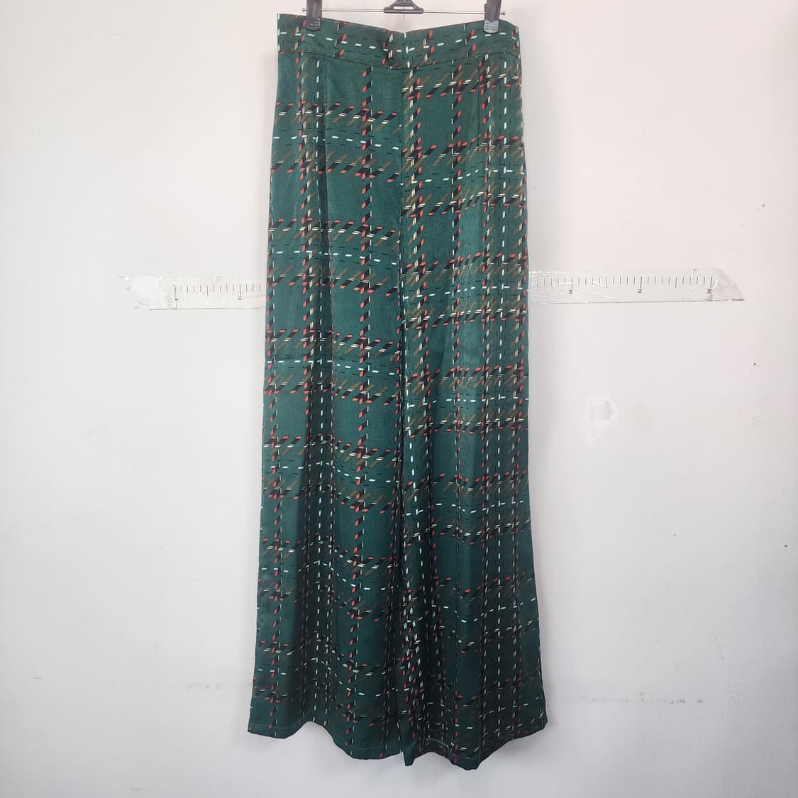 레필슈트 체크무늬 그린 투피스 -바지 상품이미지1