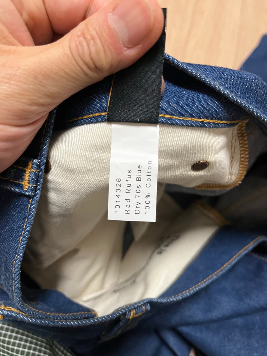 누디진 청바지 ( Rad Rufus 70s Blue ) 34x30 상품이미지5