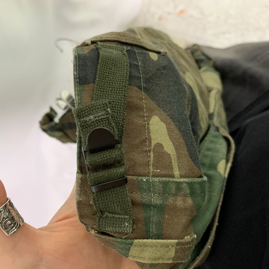 빈티지 y2k 미군 카고팬츠 카모 반바지 27-29인치 상품이미지6