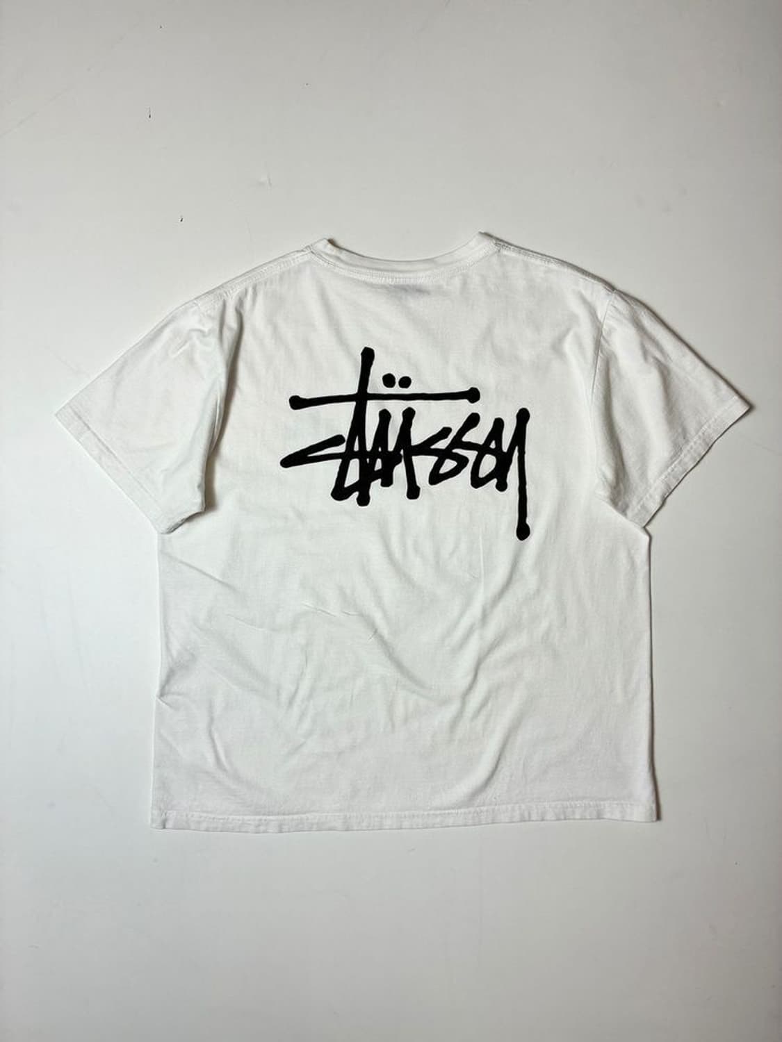 스투시 베이직 로고 코튼 반팔 티셔츠 PN9693 상품이미지1