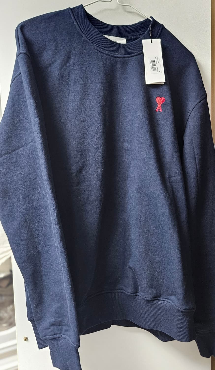 Ami 아미 스몰 하트 로고 맨투맨 m 상품이미지1