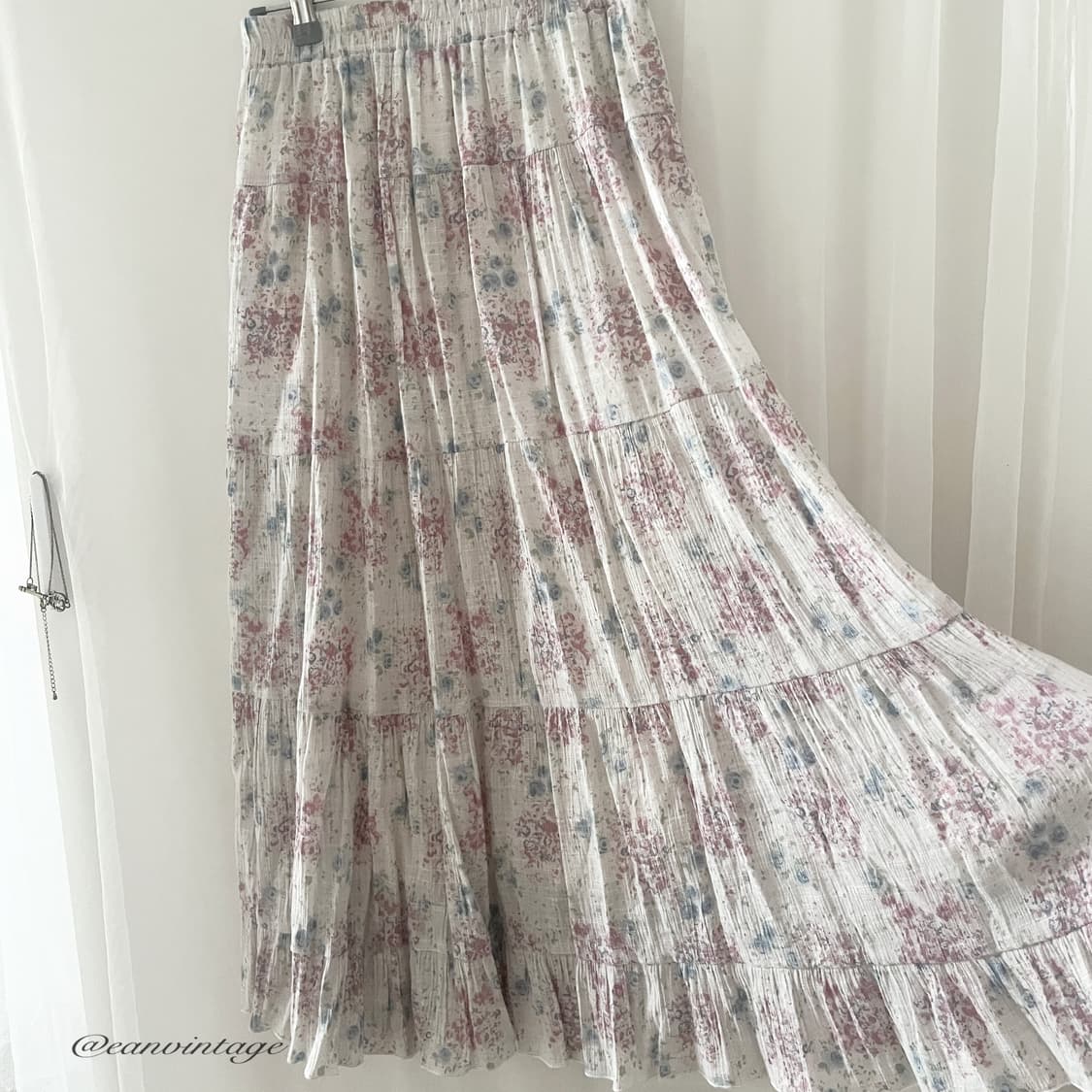 mini flower pattern skirt  상품이미지4