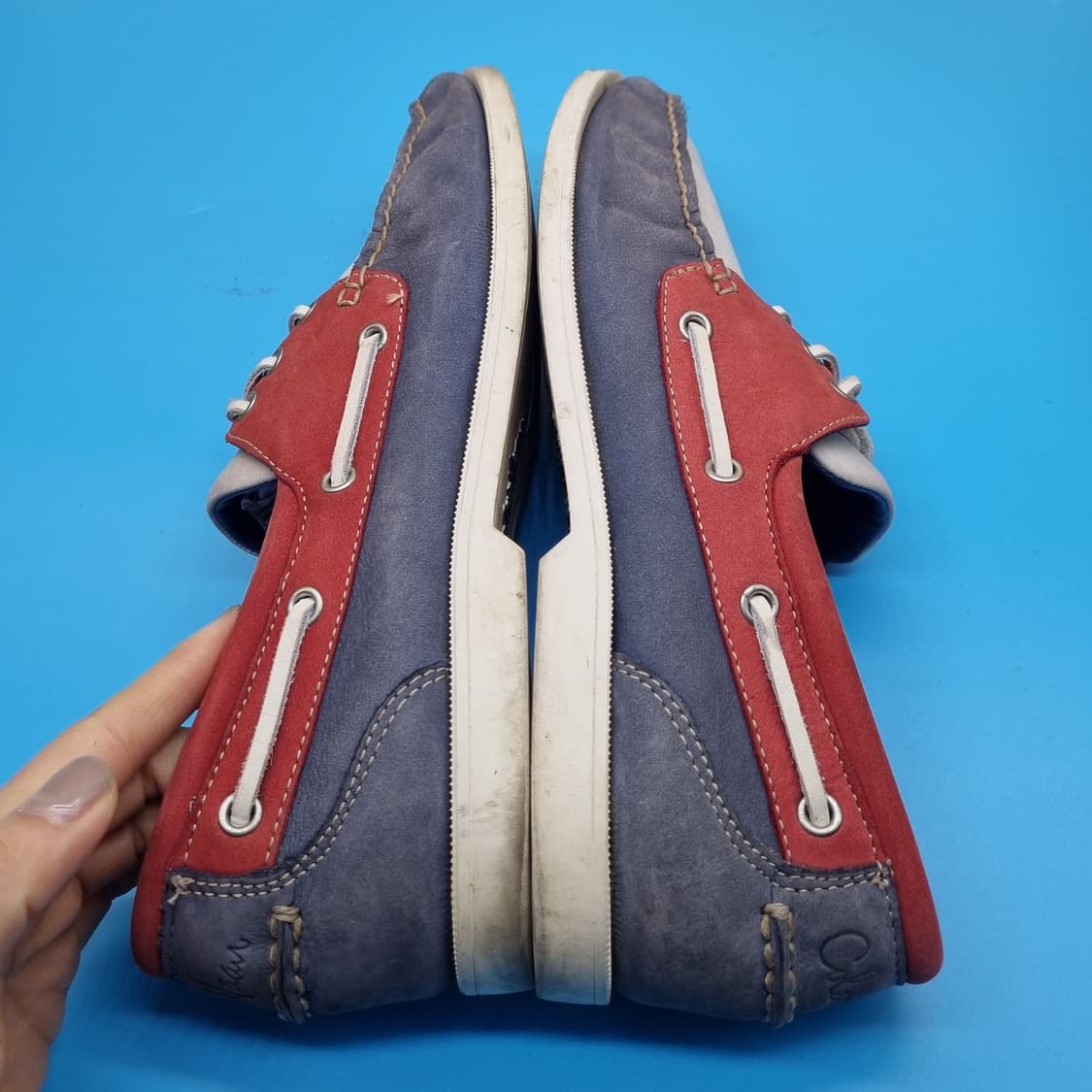 콜한 남성가죽 보트슈즈280 상품이미지5