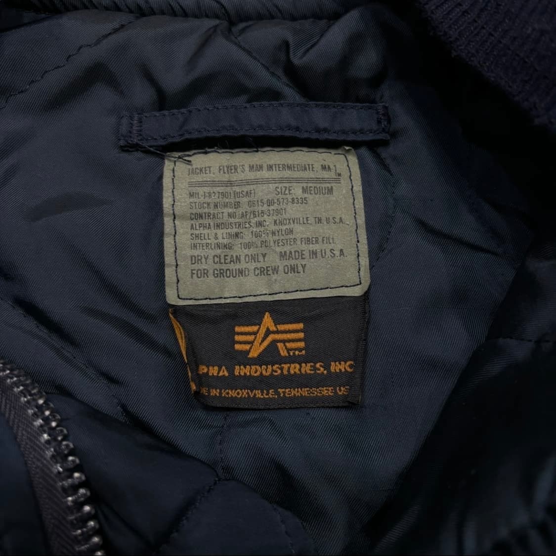 알파인더스트리 항공점퍼 상품이미지4