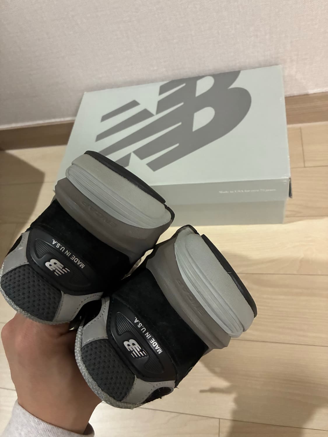 뉴발란스 990v6 블랙 260사이즈 판매 상품이미지7