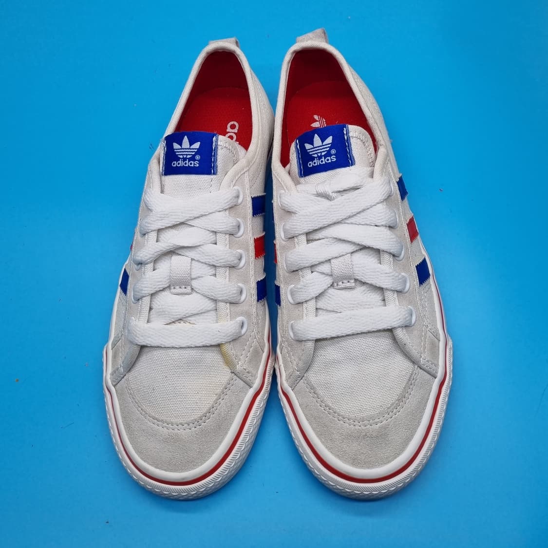 아디다스 니짜로우 흰빨파 스니커즈225 상품이미지2