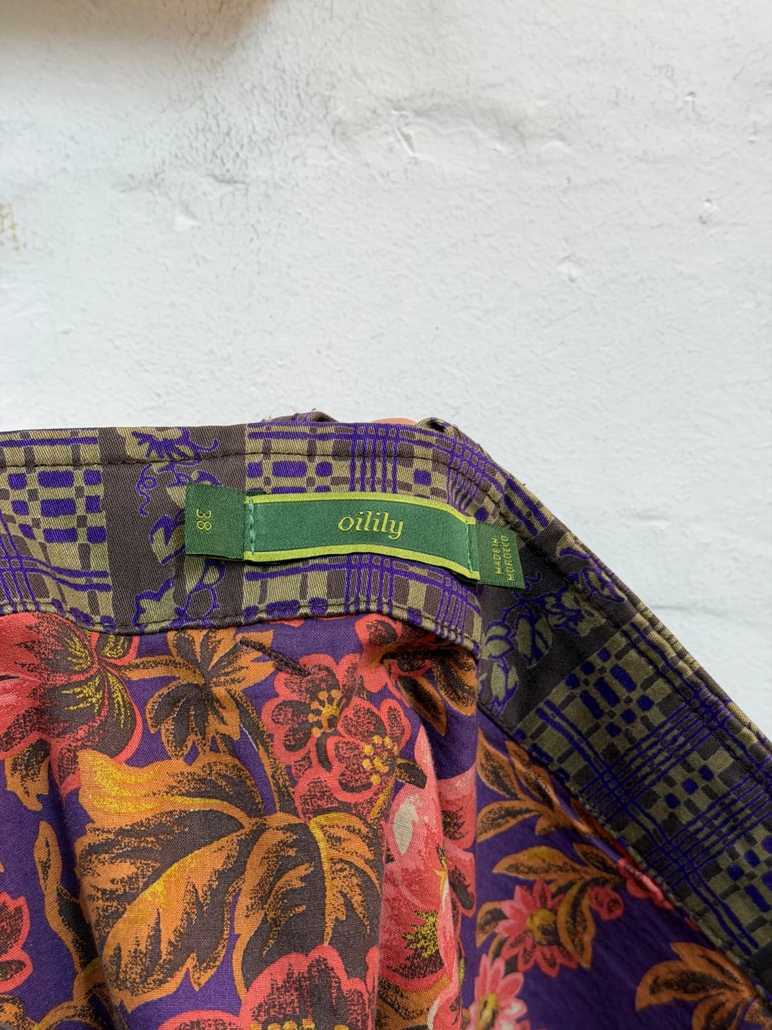 Oilily 오일릴리 퍼플 올리브 블레이저 & 스커트 셋업 상품이미지9