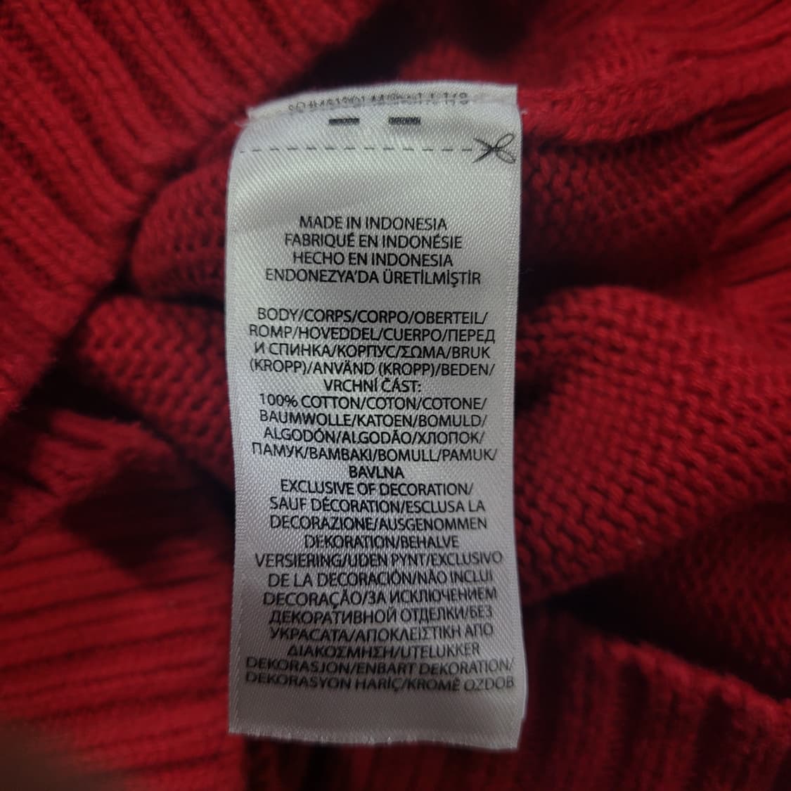 Ralph Lauren 자수로고 하프집업 니트 상품이미지6