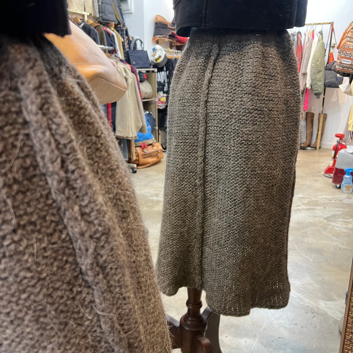 80s 꼼데가르송 니트 스커트 상품이미지7