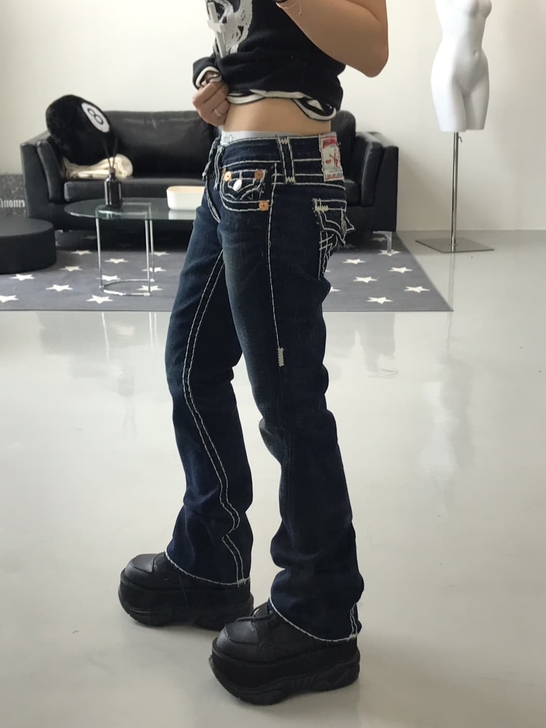 True Religion stitch denim pants 상품이미지3