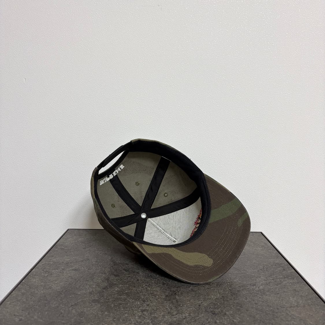 (OS) 슈프림 6패널 볼캡 모자 아마겟돈 우드랜드 카모 상품이미지7