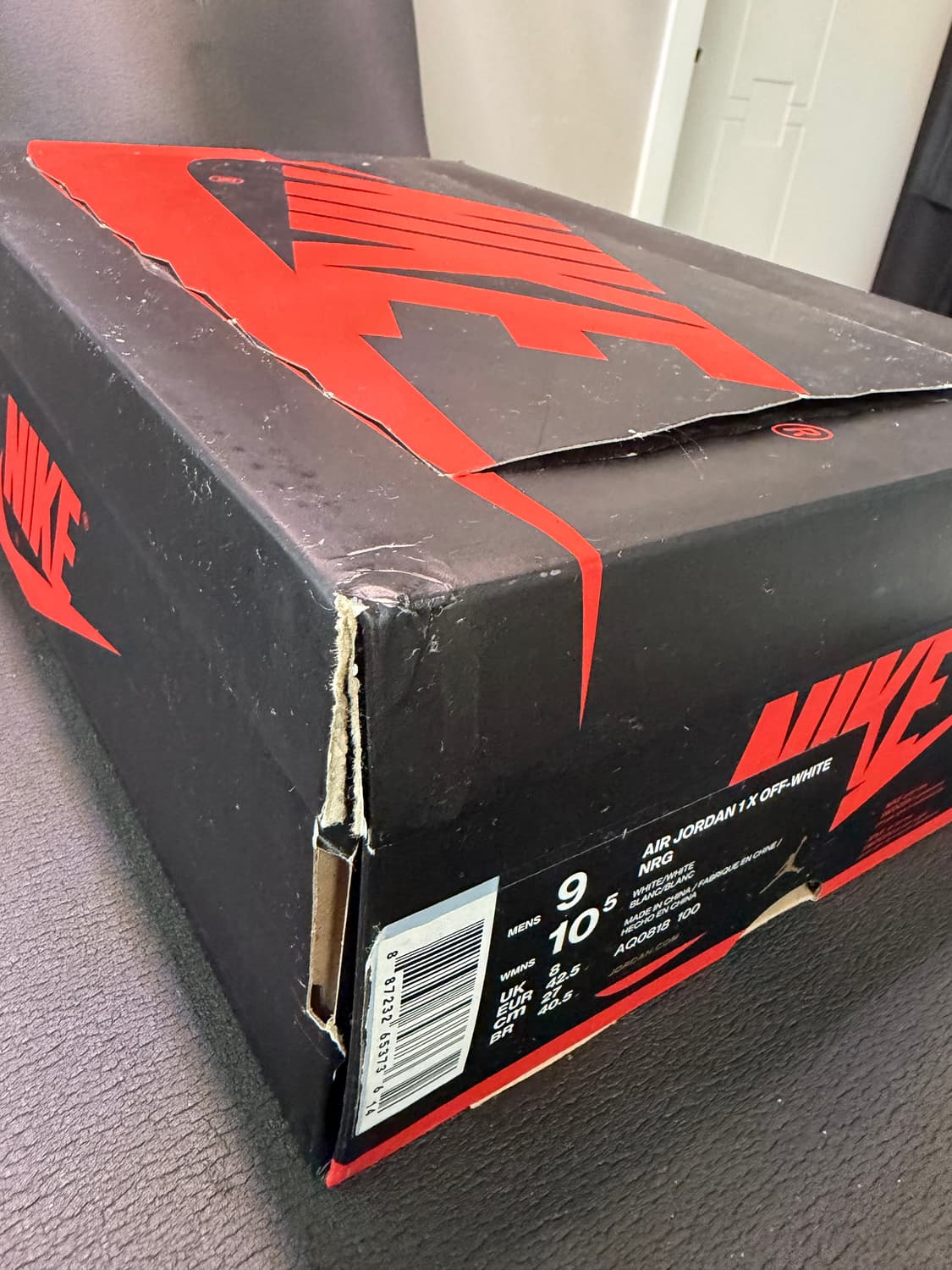 오프화이트 조던1 NRG 화이트 270 상품이미지9