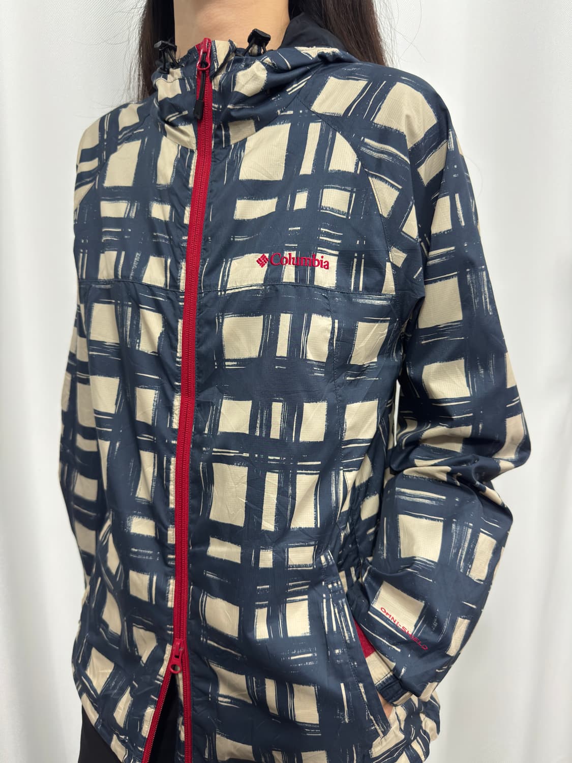 columbia pattern hood jacket 상품이미지3