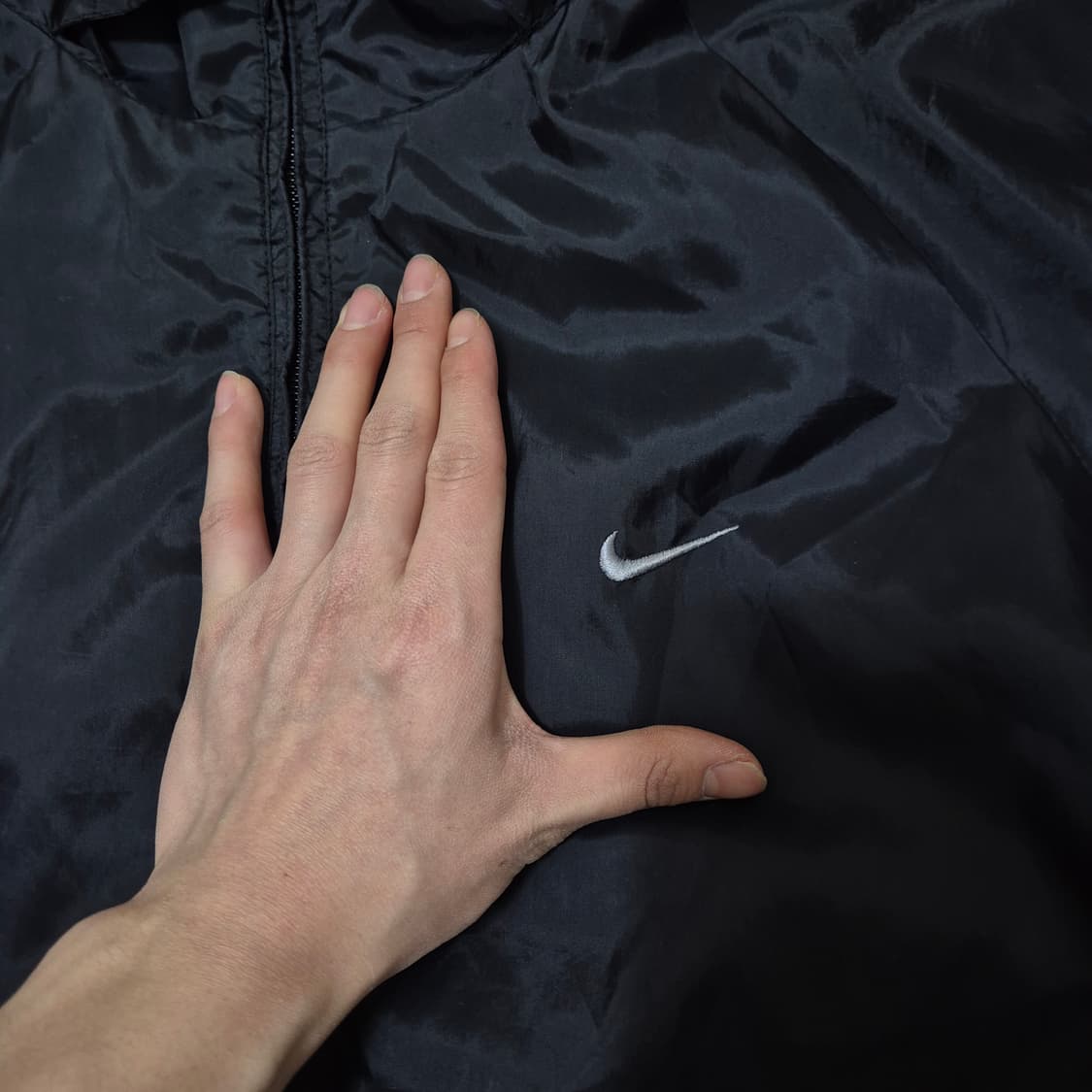 나이키 스우시 후드 바람막이 자켓 M(95) 상품이미지4