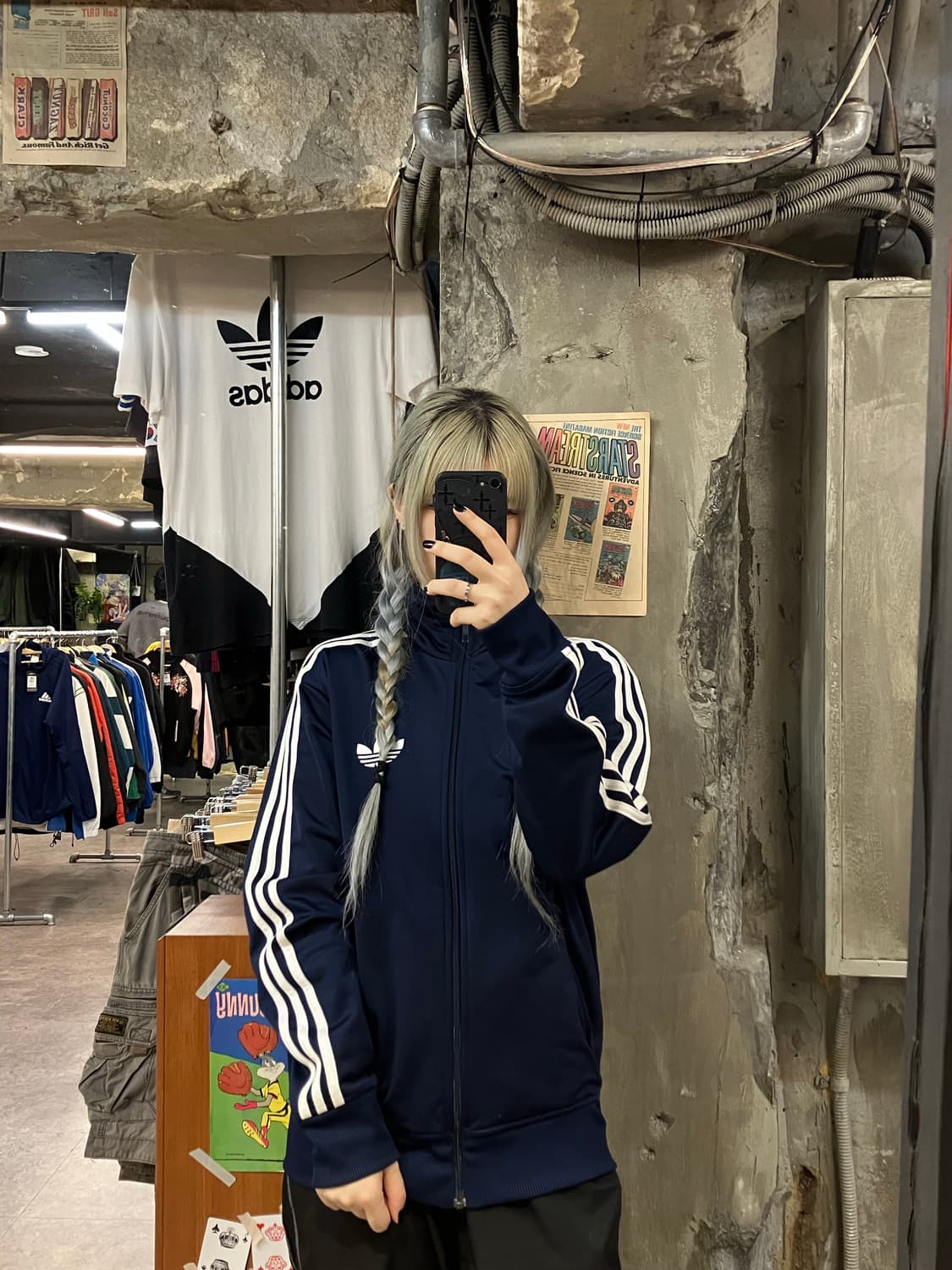 아디다스 져지 네이비 M  #csz905 상품이미지2