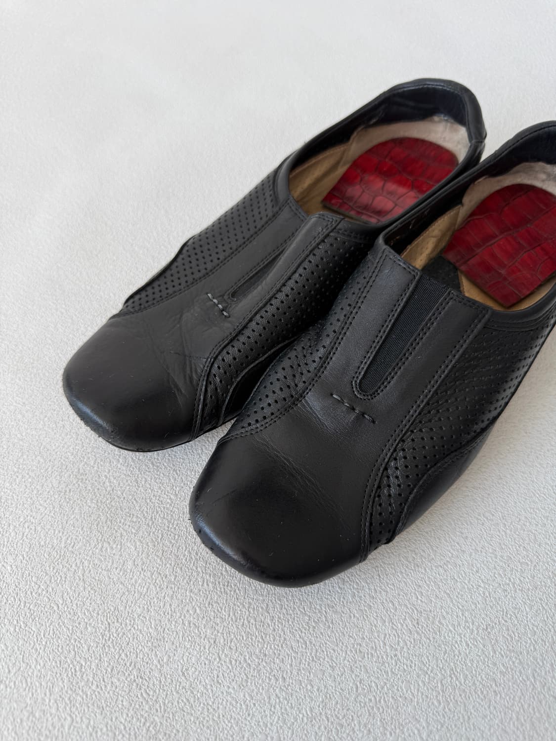 [7M, 240]MADE IN ITALY 레더 플랫 슈즈 상품이미지5