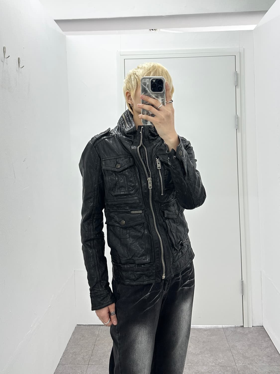 Buckaroo chrome tanning sheep leather ja 상품이미지1