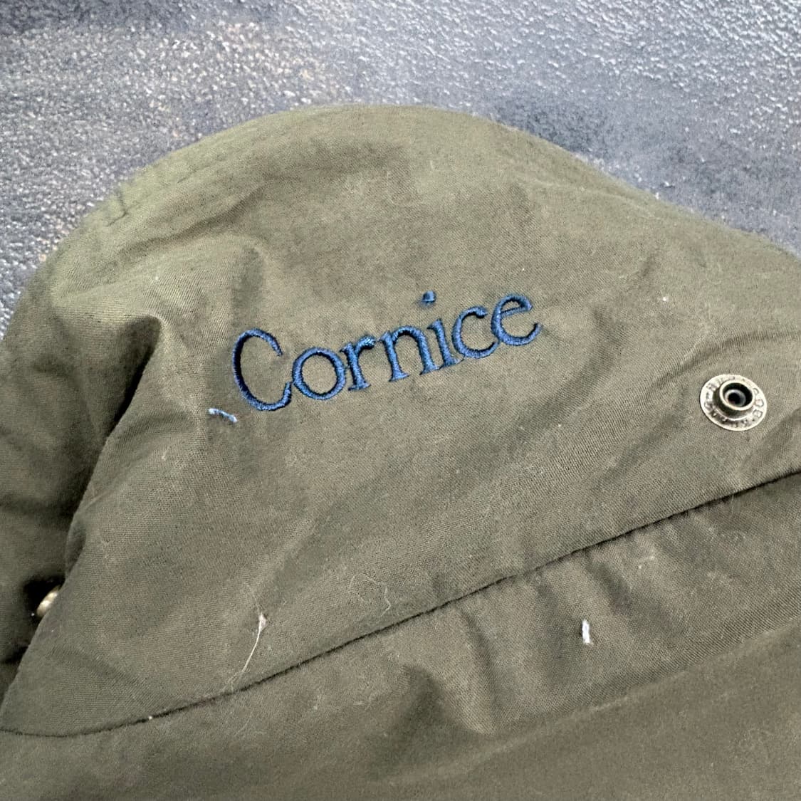 (105)컬럼비아 블루/카키 바람막이 자켓 상품이미지6