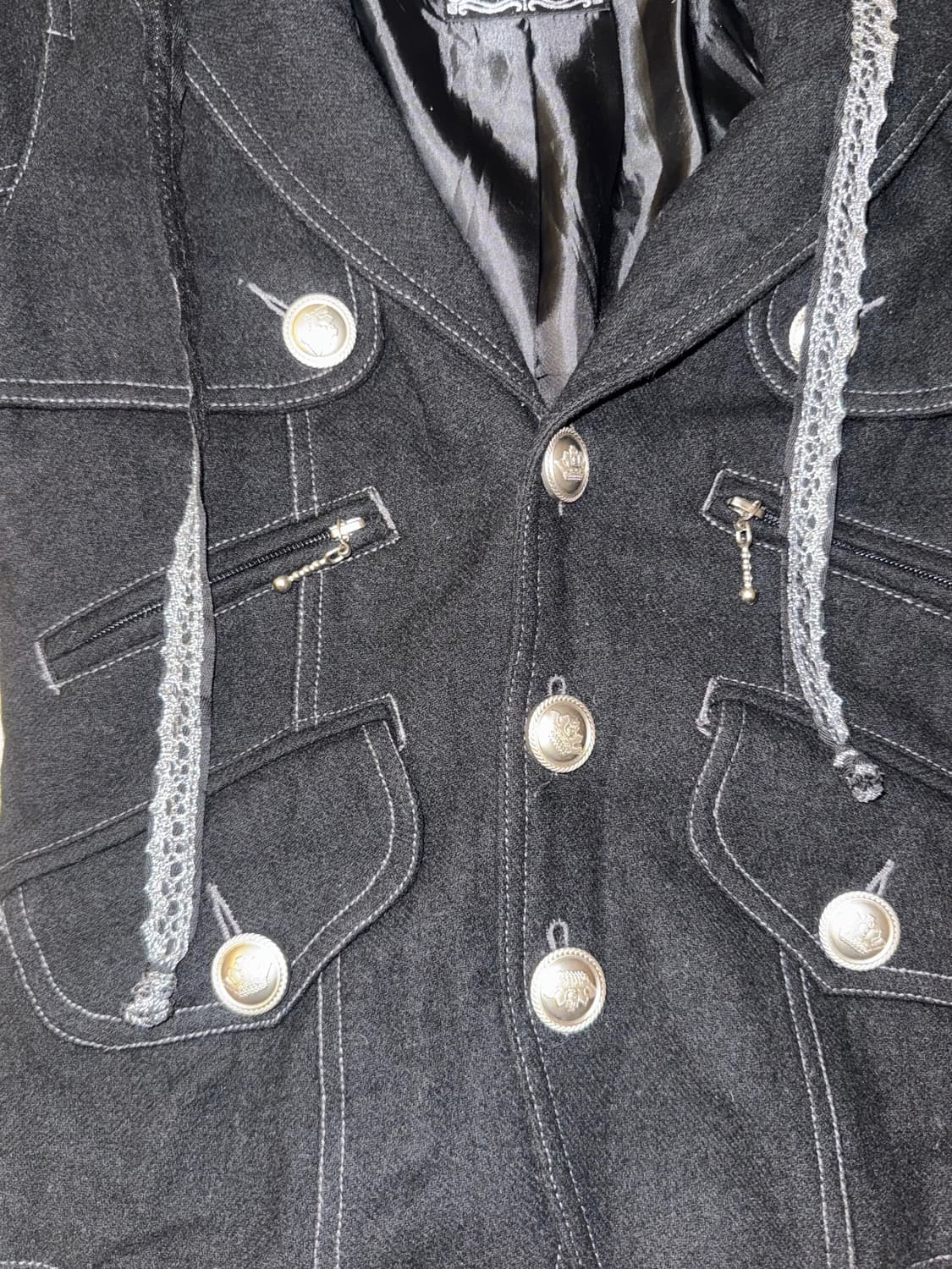 알곤퀸즈 Y2K 갸루스타일 자켓 상품이미지4