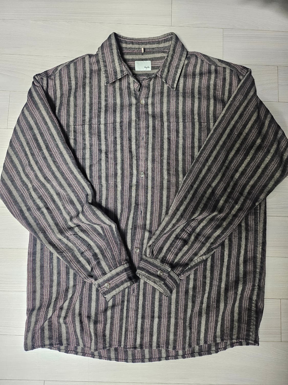 다이아몬드레이라 스트라이프 셔츠 M 상품이미지3