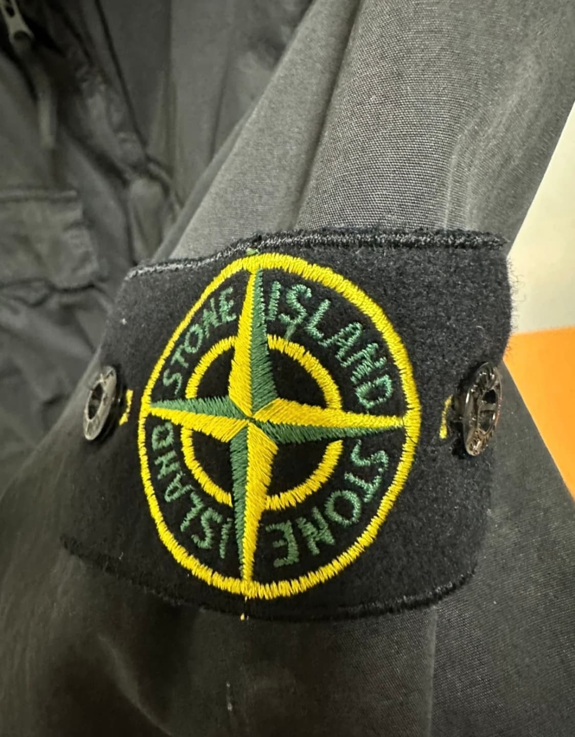 스톤아일랜드 114WN 올드이펙트 오버셔츠 블랙 L 상품이미지2