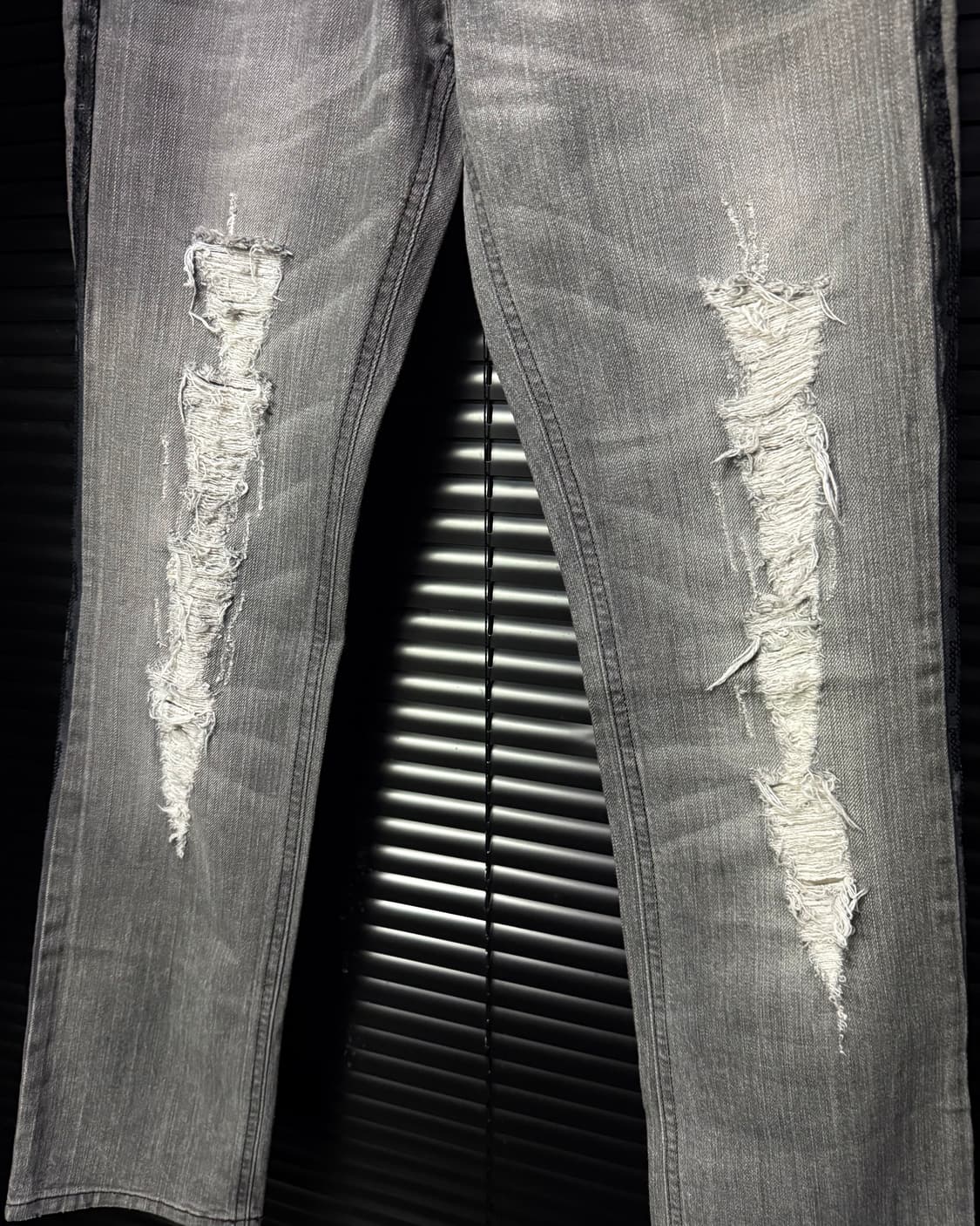 디젤 디스트로이드 찢청 그런지 고스펑크 락시크 로리 갸루 27 데님 고딕 상품이미지3