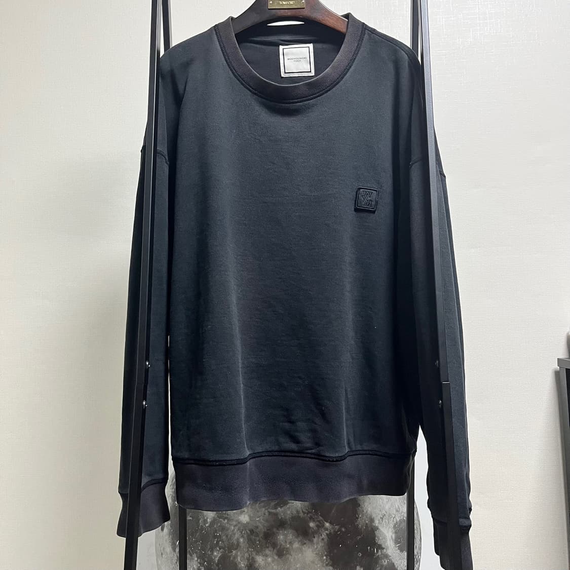 정품 50) 우영미 나비 백로고 맨투맨 스웨트 셔츠 105 상품이미지2