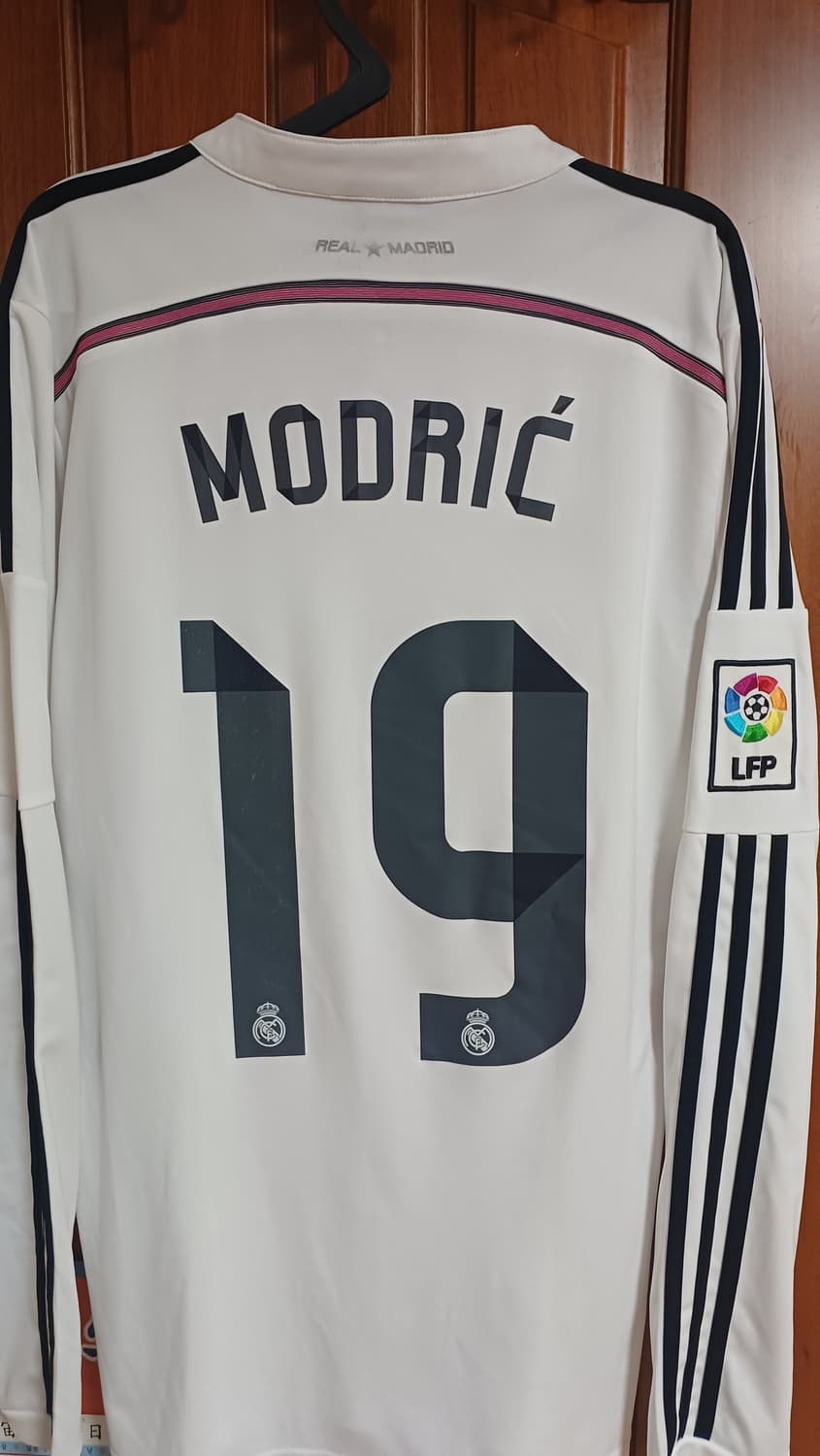 [올오피셜] 14 15 레알마드리드 모드리치 긴팔 홈 유니폼  상품이미지2