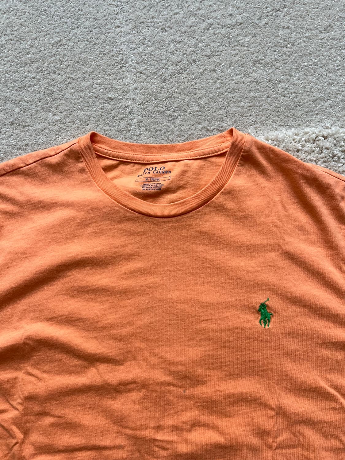 Polo Ralph Lauren 오렌지 크루넥 티셔츠 (100-103) 상품이미지6
