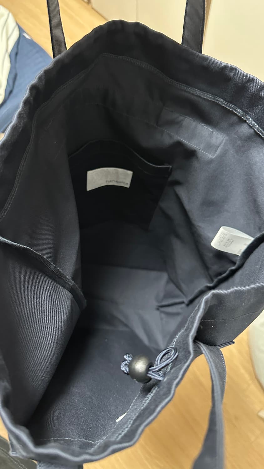 나나미카 치노 토트백 네이비 상품이미지3